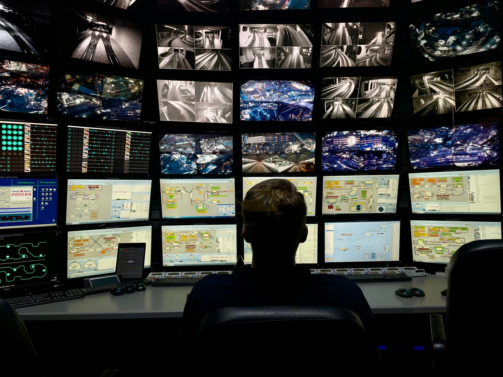 Control room and monitoring